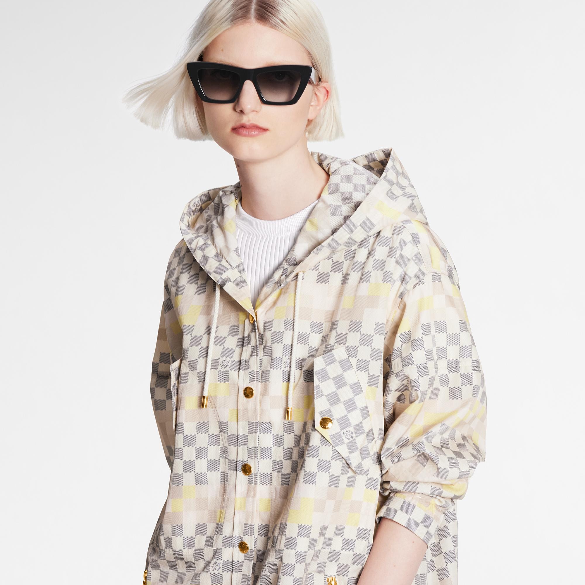 Pixel Damier Parka - 5