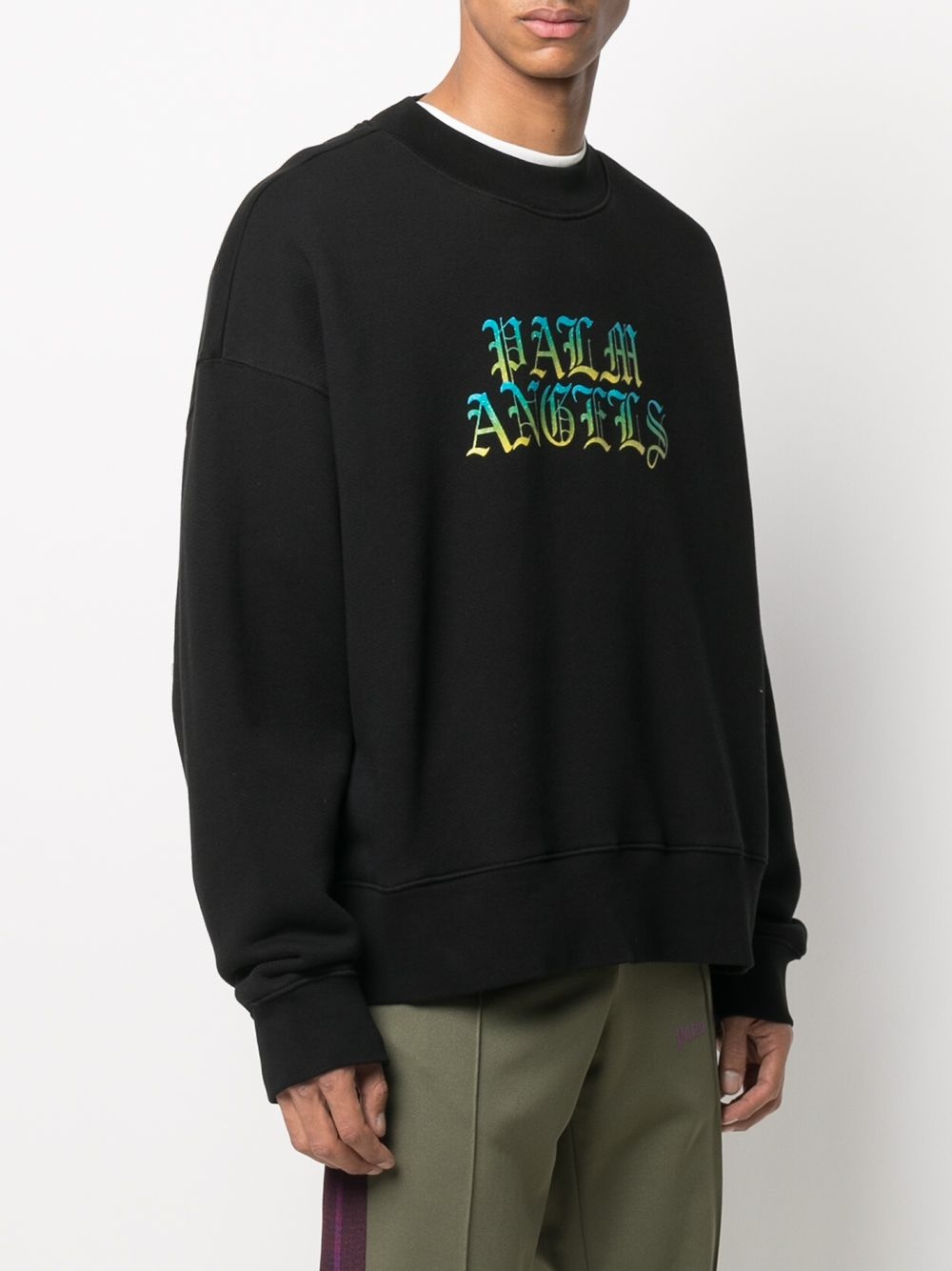 hue gothic logo crewneck - 3