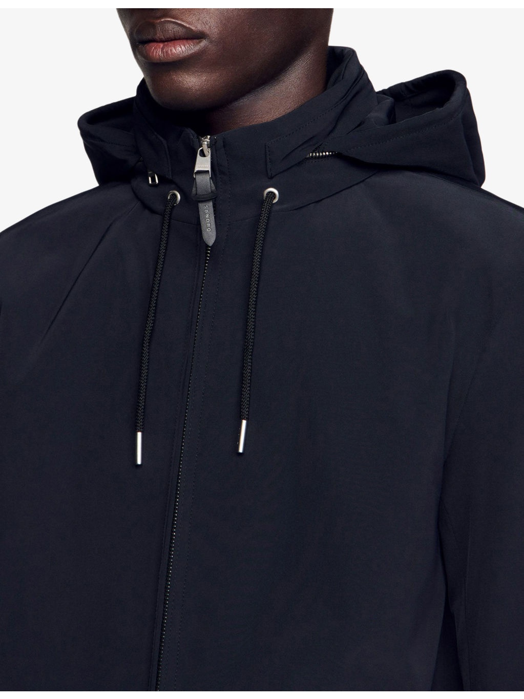 Hooded Zip-Up Stretch-Woven Jacket - 5