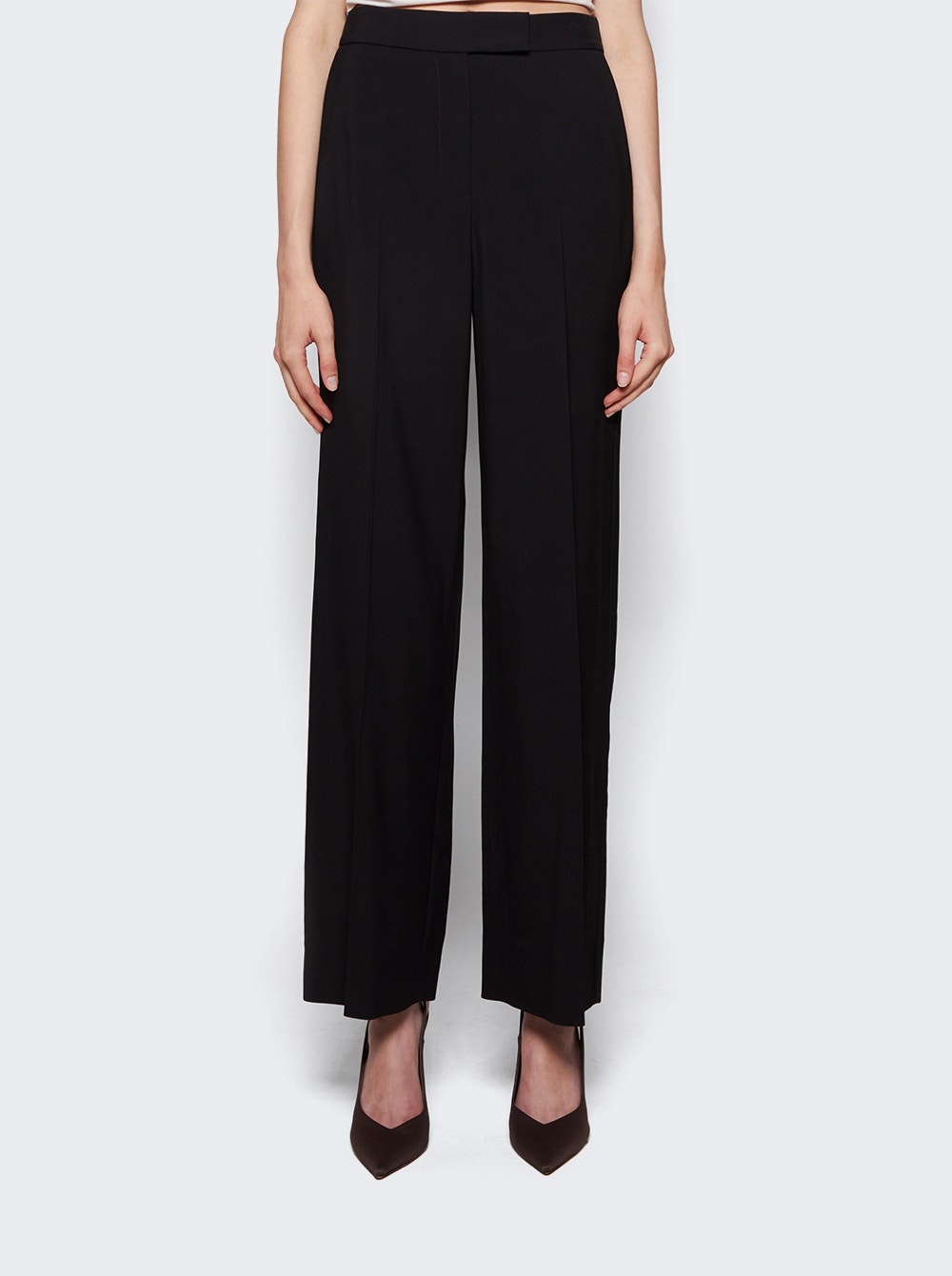Viscose Suiting Pants Black - 3