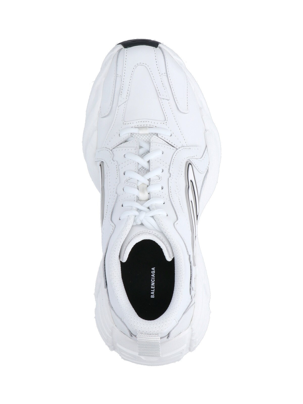 スニーカー BALENCIAGA FW25 MONDAY (825418 WDTSC9110) Men's Monday Shoe in White/black/grey | Balenciaga US