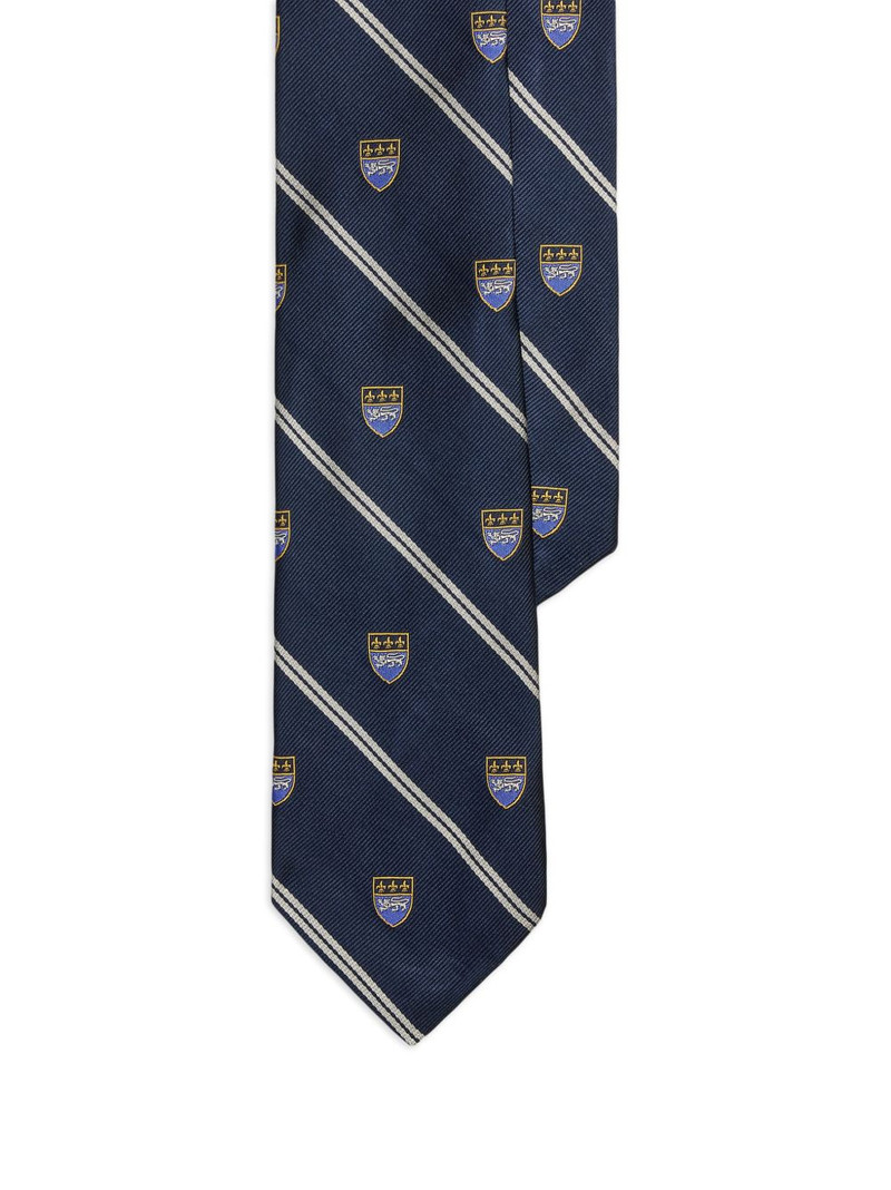 striped silk club tie 1