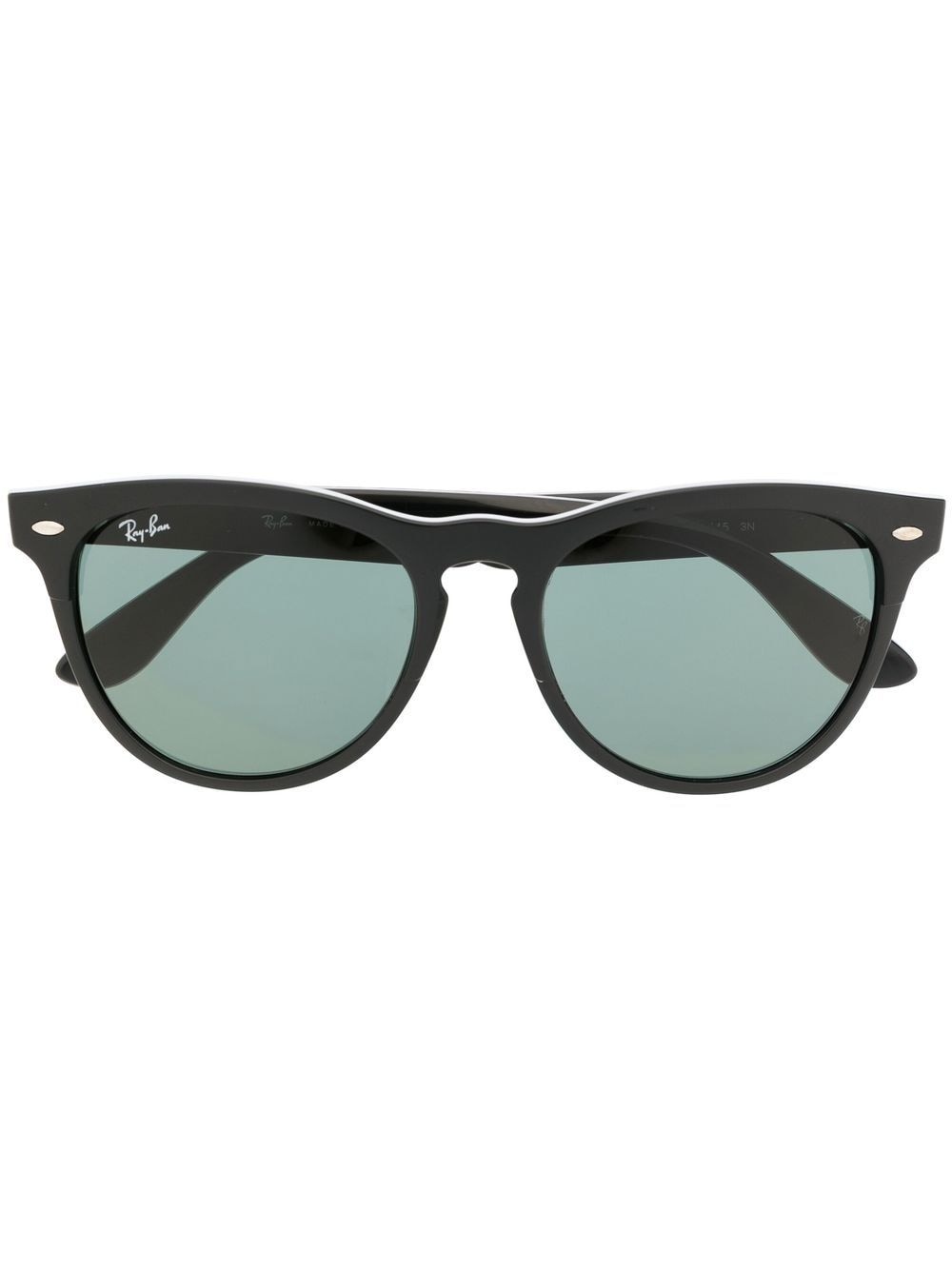 round-frame design sunglasses - 1