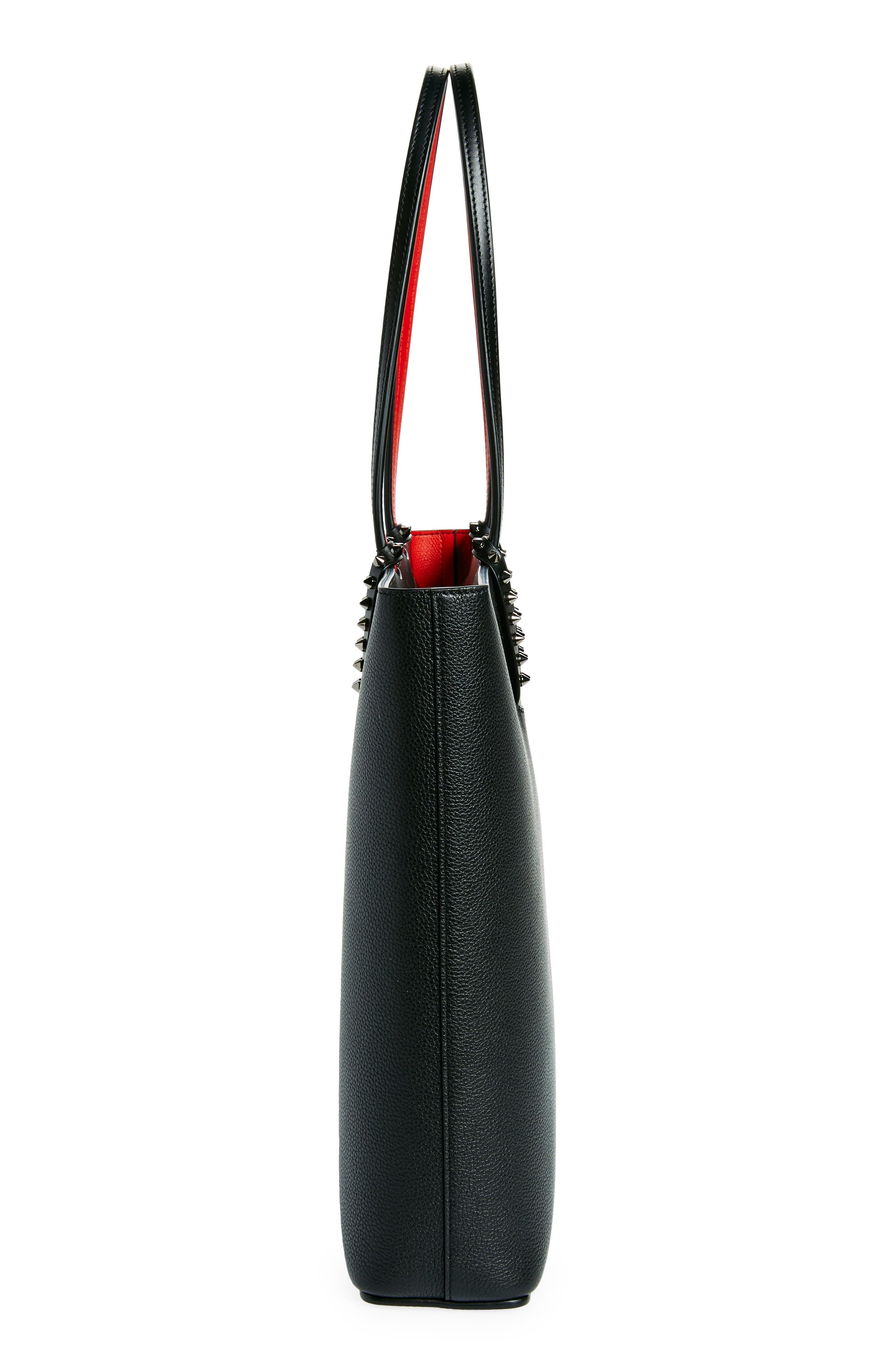 Christian Louboutin Cabata Leather Tote in Black at Nordstrom - 5