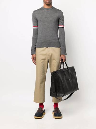 Thom Browne RWB-stripe jumper outlook