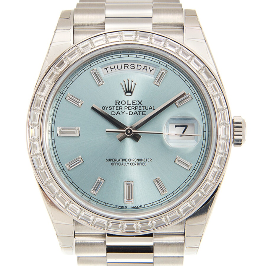 Rolex Day-Date 40 Automatic Chronometer Diamond Men's Watch 228396IBLDP - 2