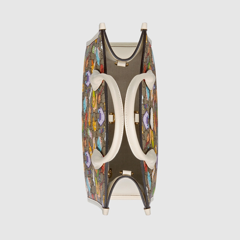 Gucci animal print small tote bag 7