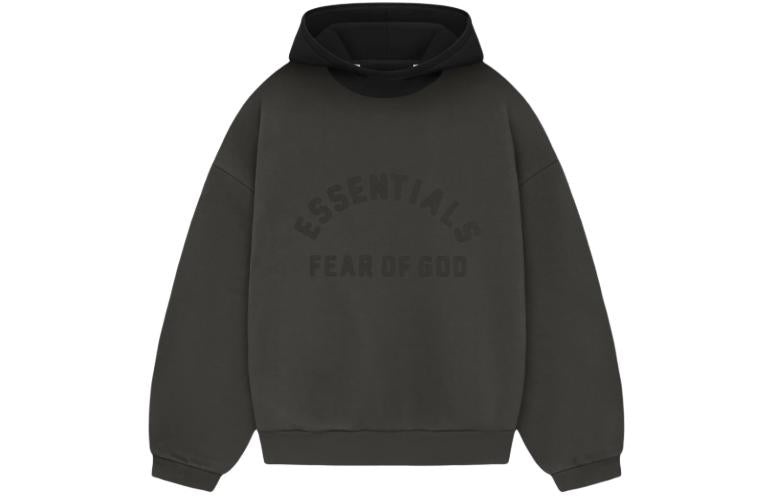 Fear of God Essentials SS24 Nylon Fleece Hoodie 'Ink Jet Black' 202SP244310F - 2