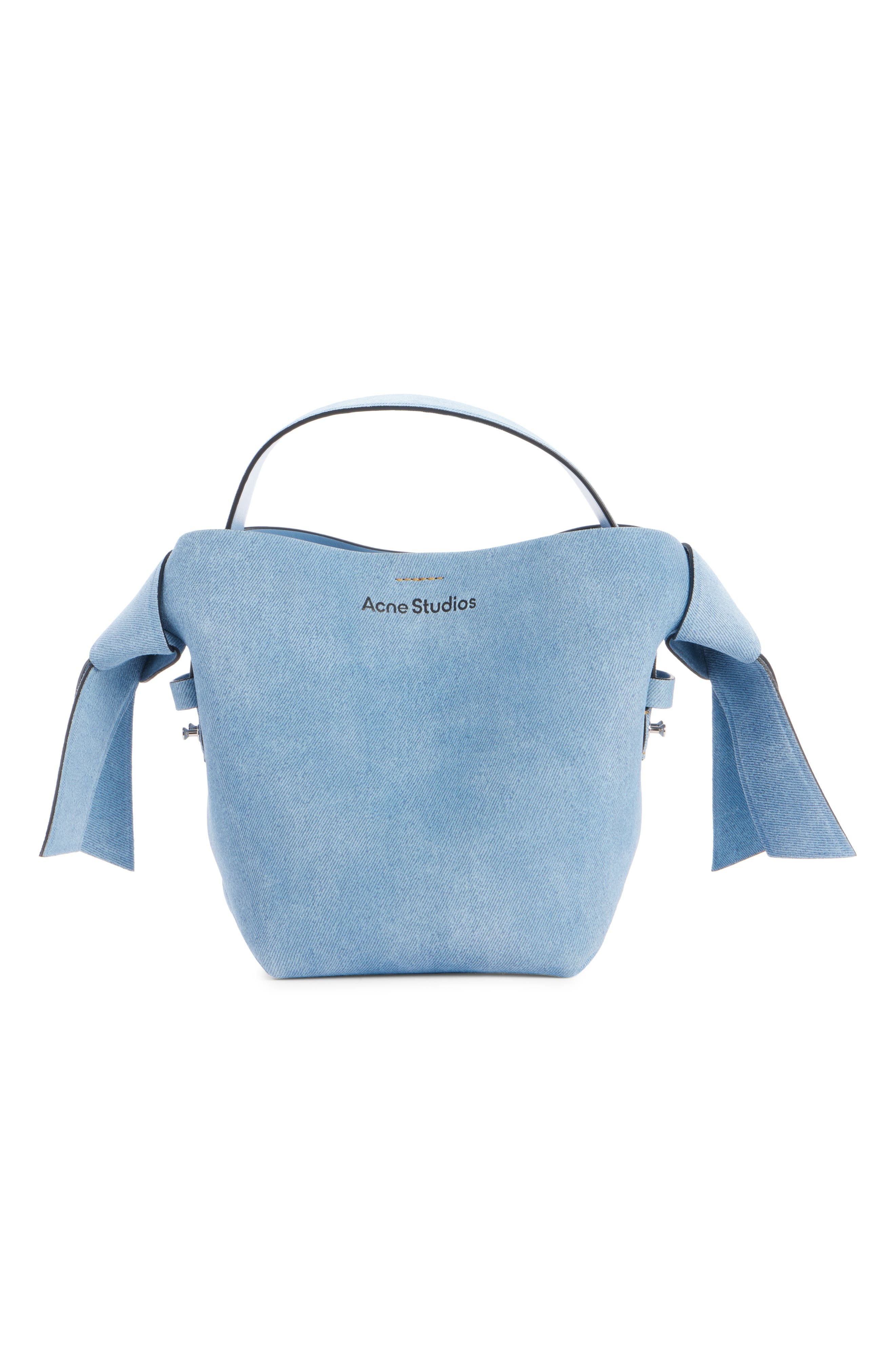 Mini Musubi Suede Crossbody Bucket Bag - 4