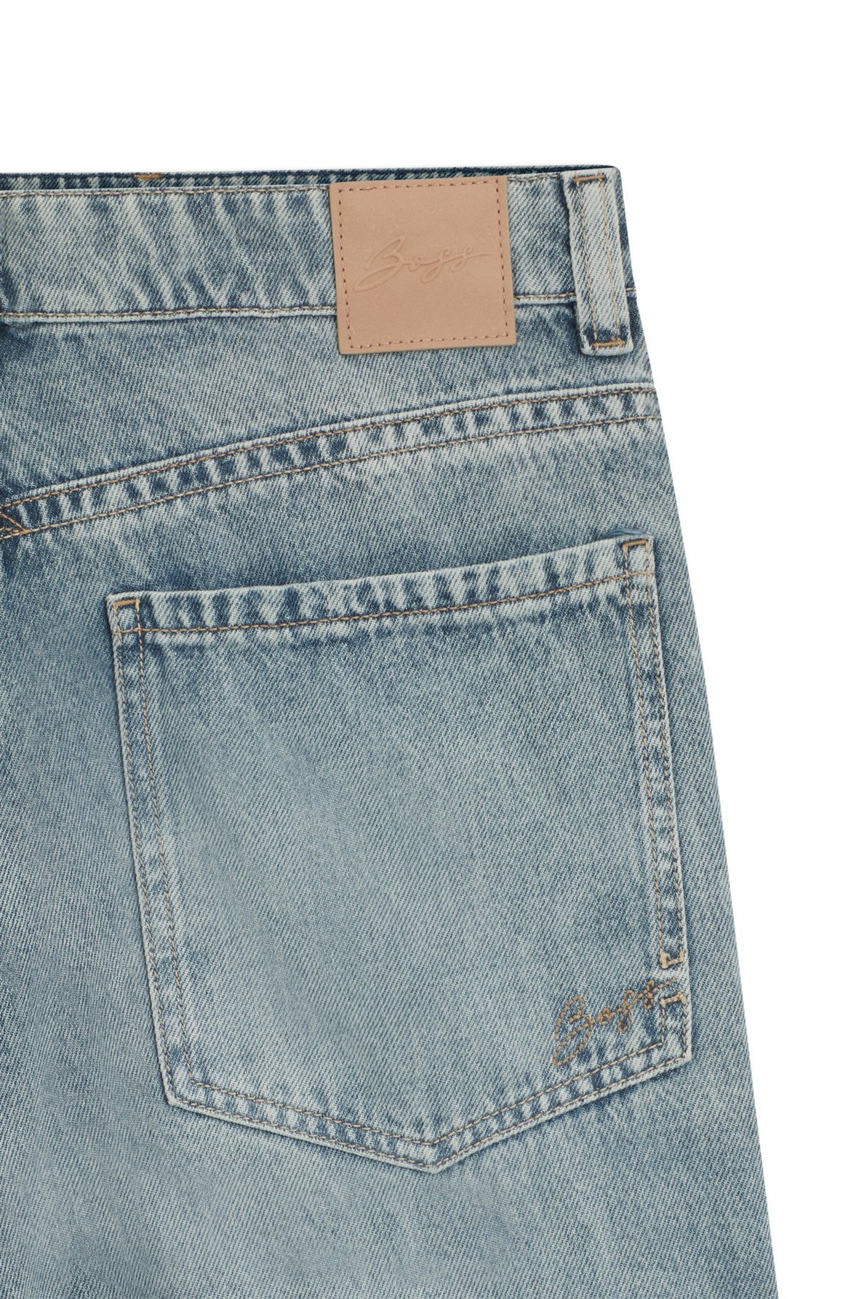 WIDE-LEG JEANS WITH FRONT PLEATS - 6