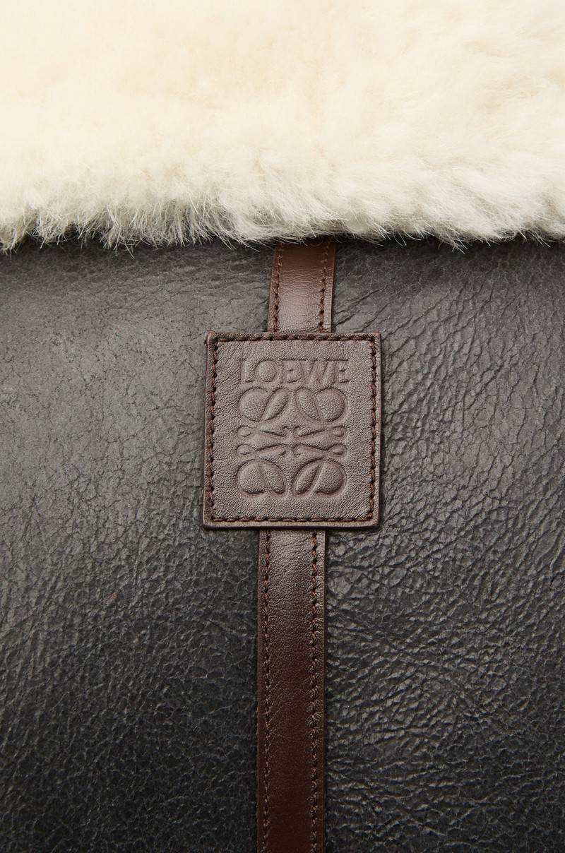 Aviator jacket in shearling 5