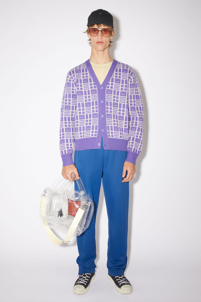Acne Studios Knit cardigan - Iris purple outlook
