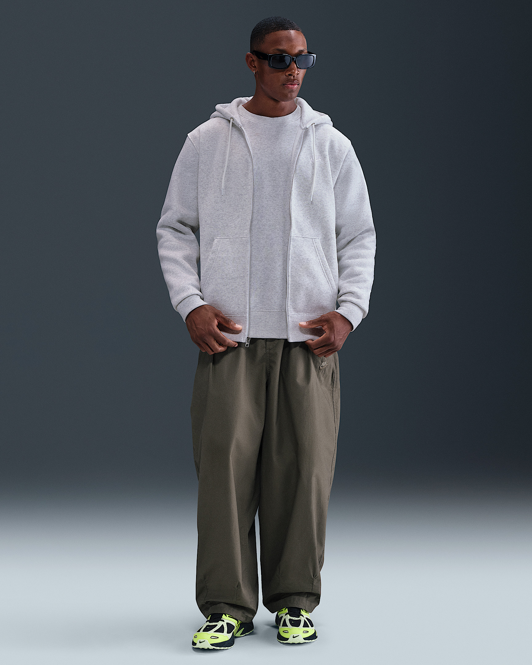 Nike Club Men's Full-Zip Fleece Hoodie - 4