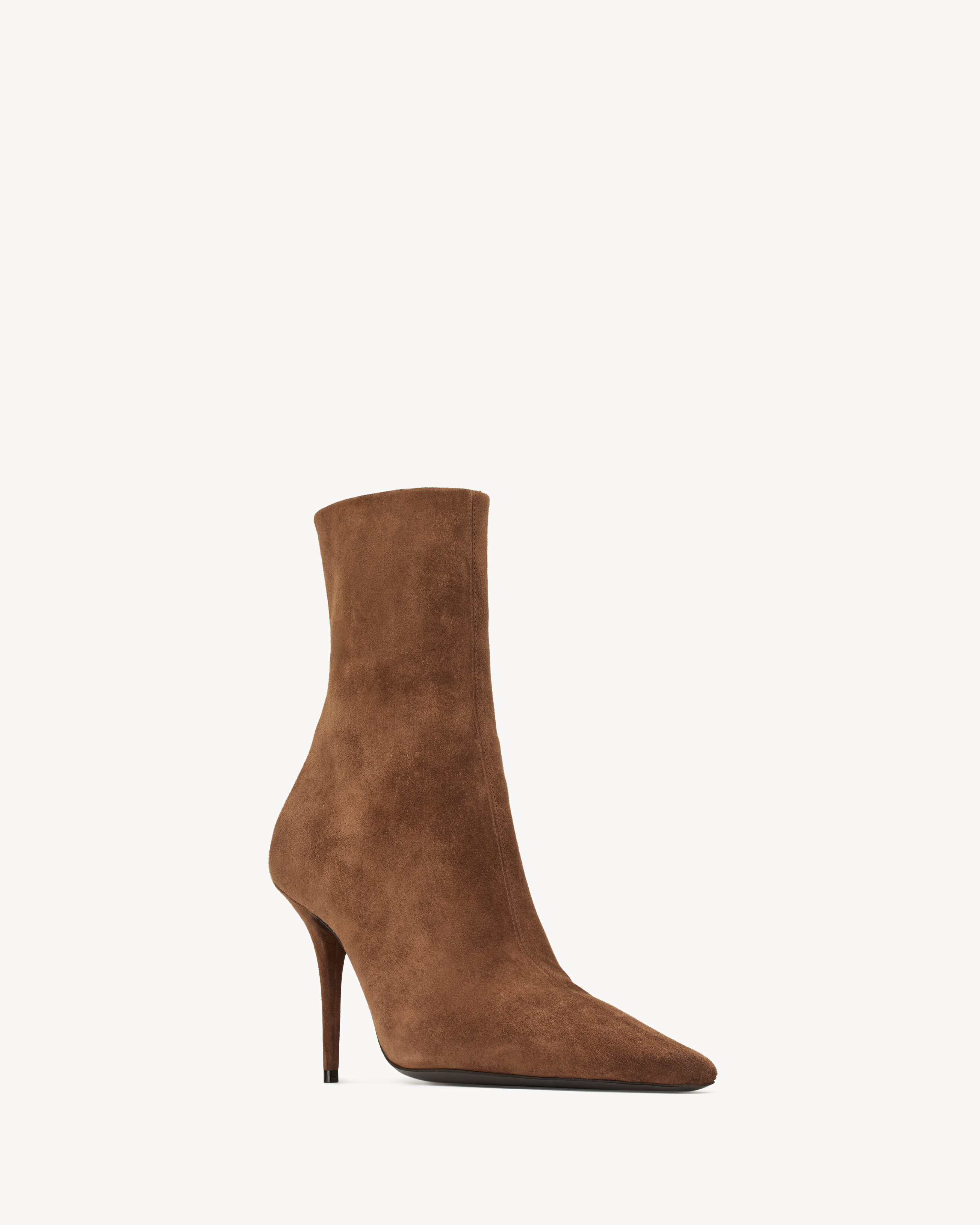 ASHLEY BOOTIES IN SUEDE - 4