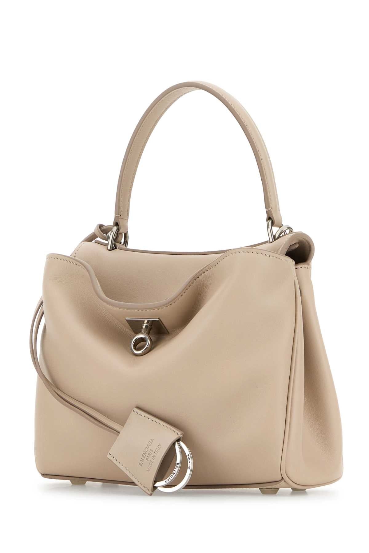 Balenciaga Women Powder Pink Leather Mini Rodeo Handbag - 2
