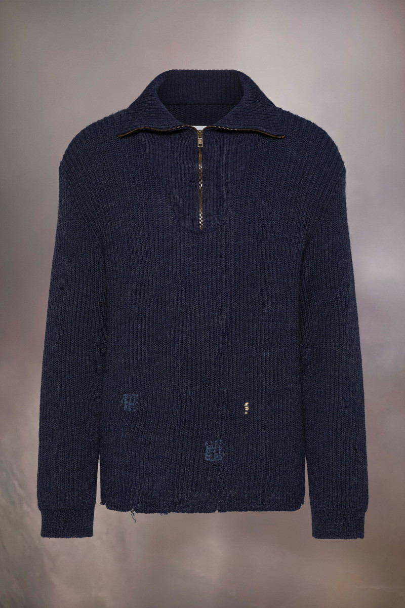 Maison Margiela Summer Shetland Knit Sweatshirt outlook