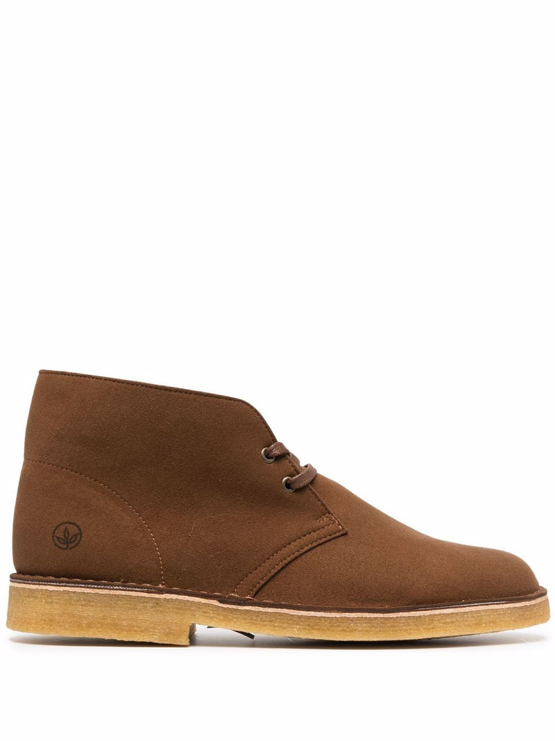 suede lace-up boots 1