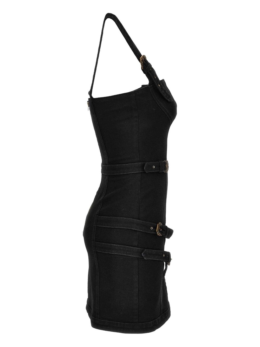 buckled mini dress - 3