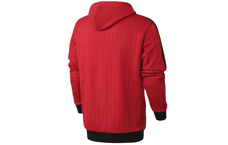 PUMA PUMA Pinstripe Aop Pullover Hoodie 'Red' 530179-50 outlook