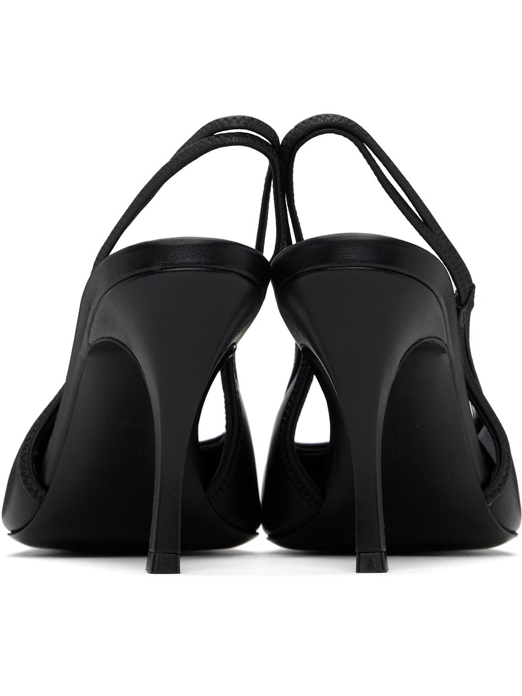 Black D-Venus Sb Heels - 2