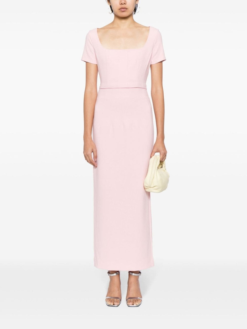 STAUD Jeremiah crepe maxi skirt outlook