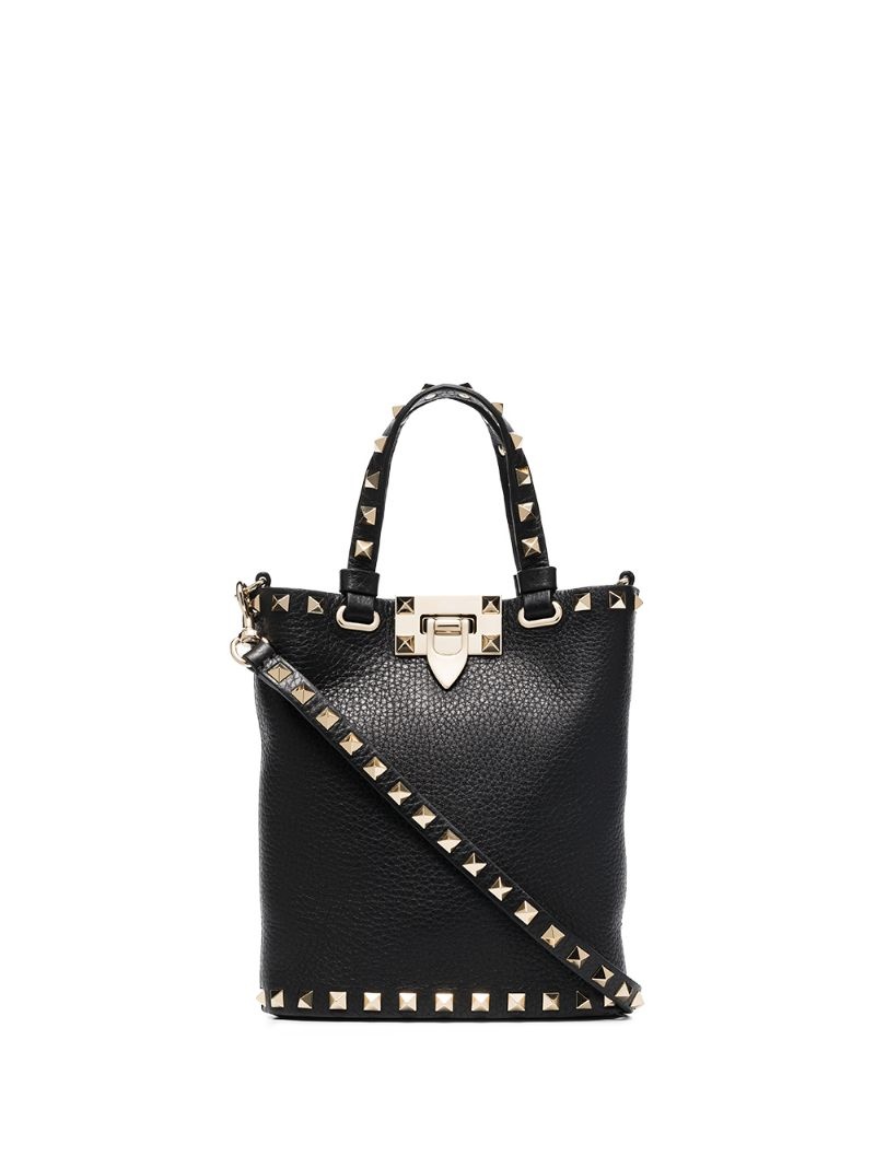 【Valentino】ROCKSTUD TOTE◆6W2B0R04QCE Valentino Rockstud tote bag | REVERSIBLE