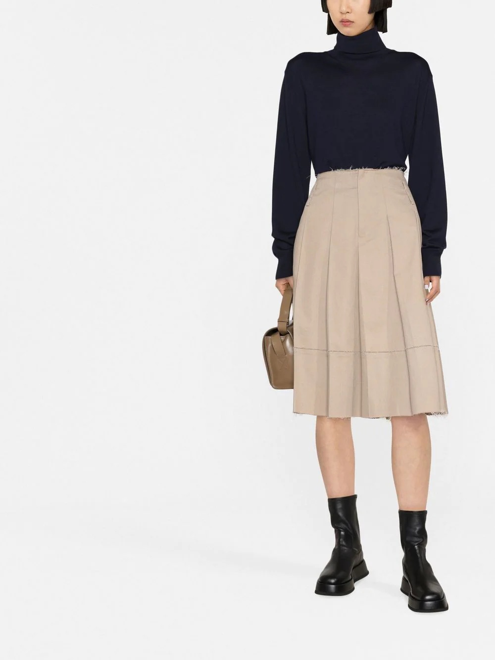 roll-neck wool jumper - 2