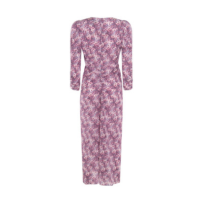 Isabel Marant pink multicolour silk blend dress outlook