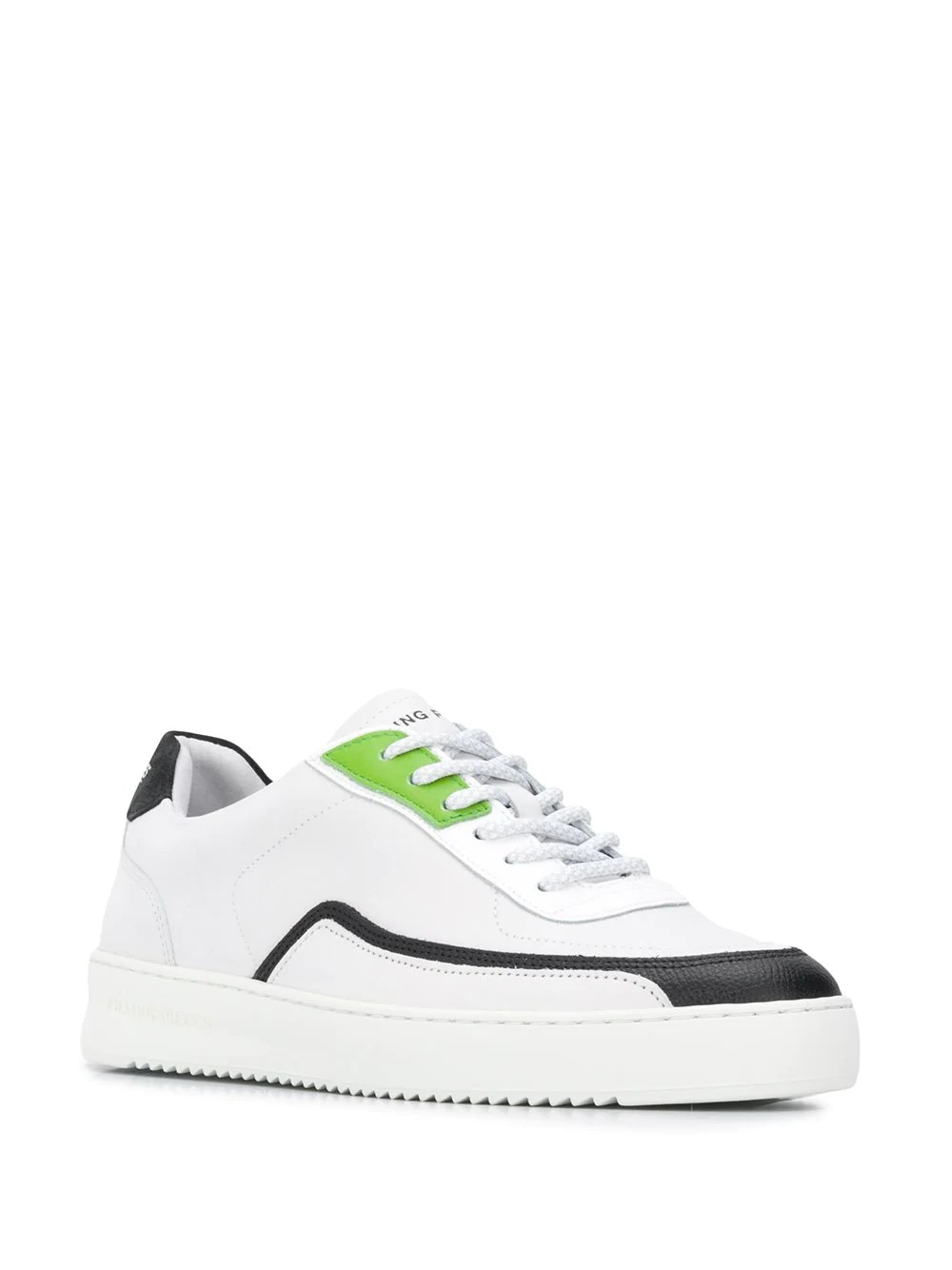 low-top logo trainers - 2