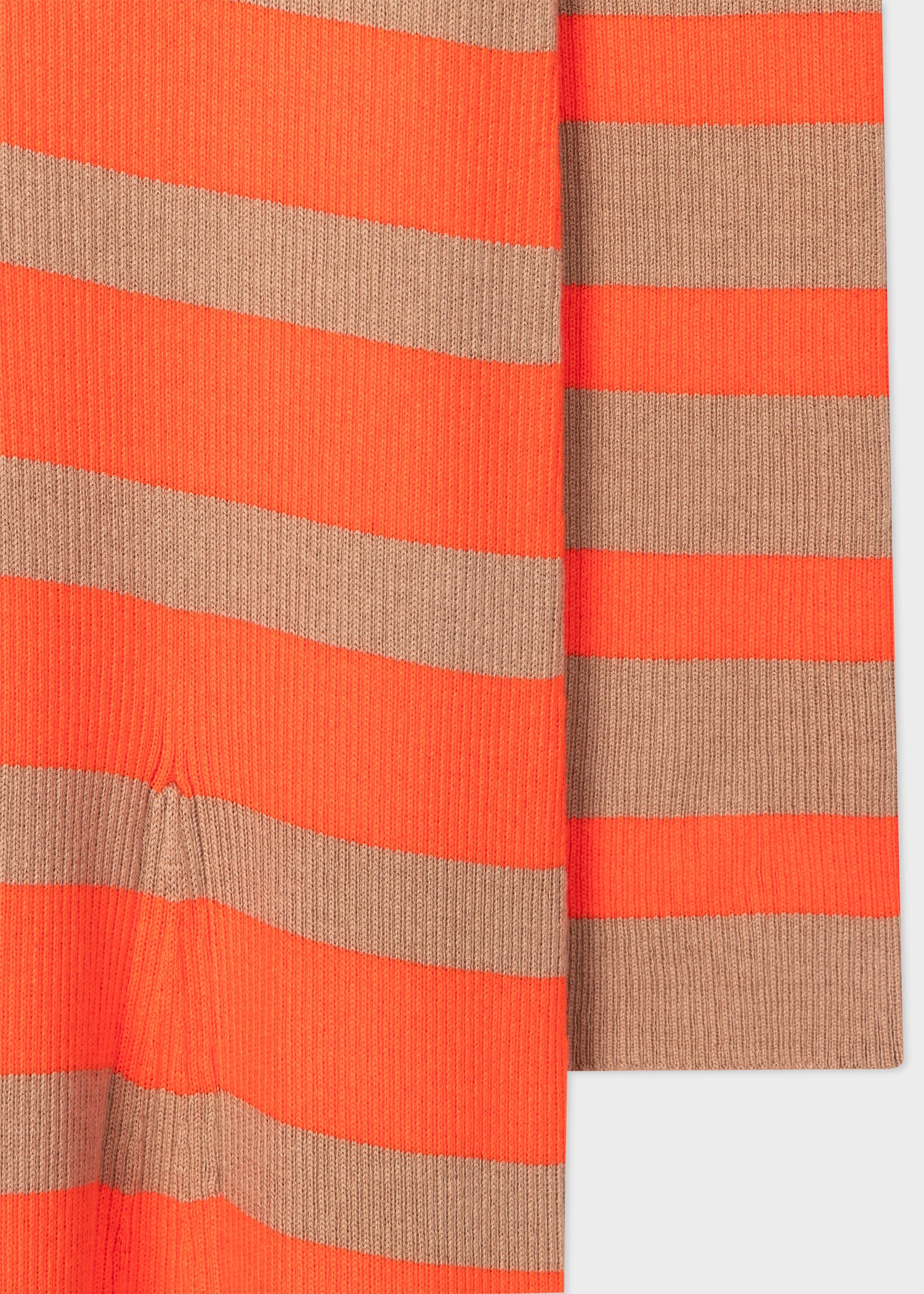 Stripe Knitted Cotton Dress - 3