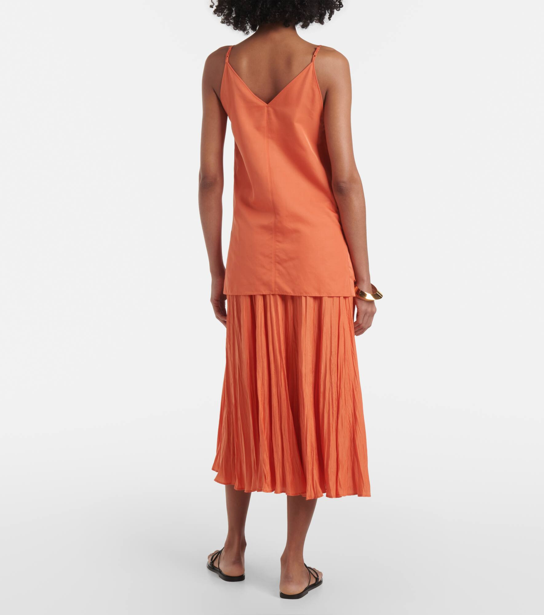 Aragon cotton and silk top - 3