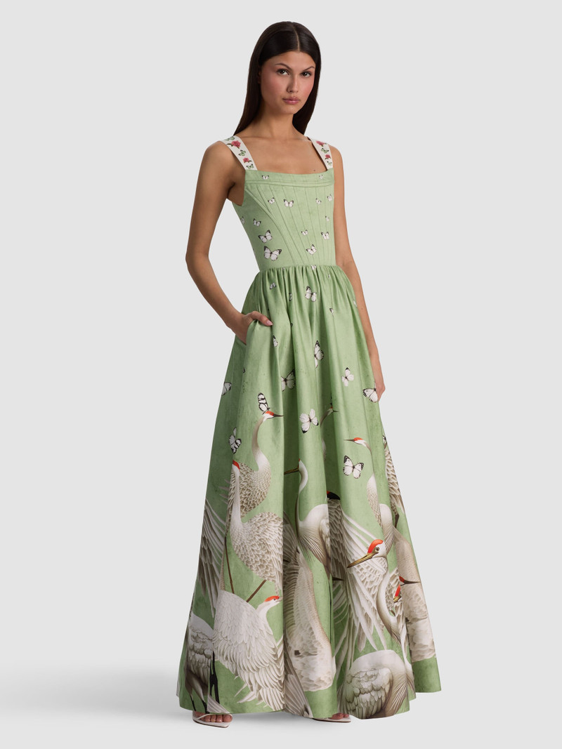 GUINEVERE BUSTIER MAXI DRESS 6
