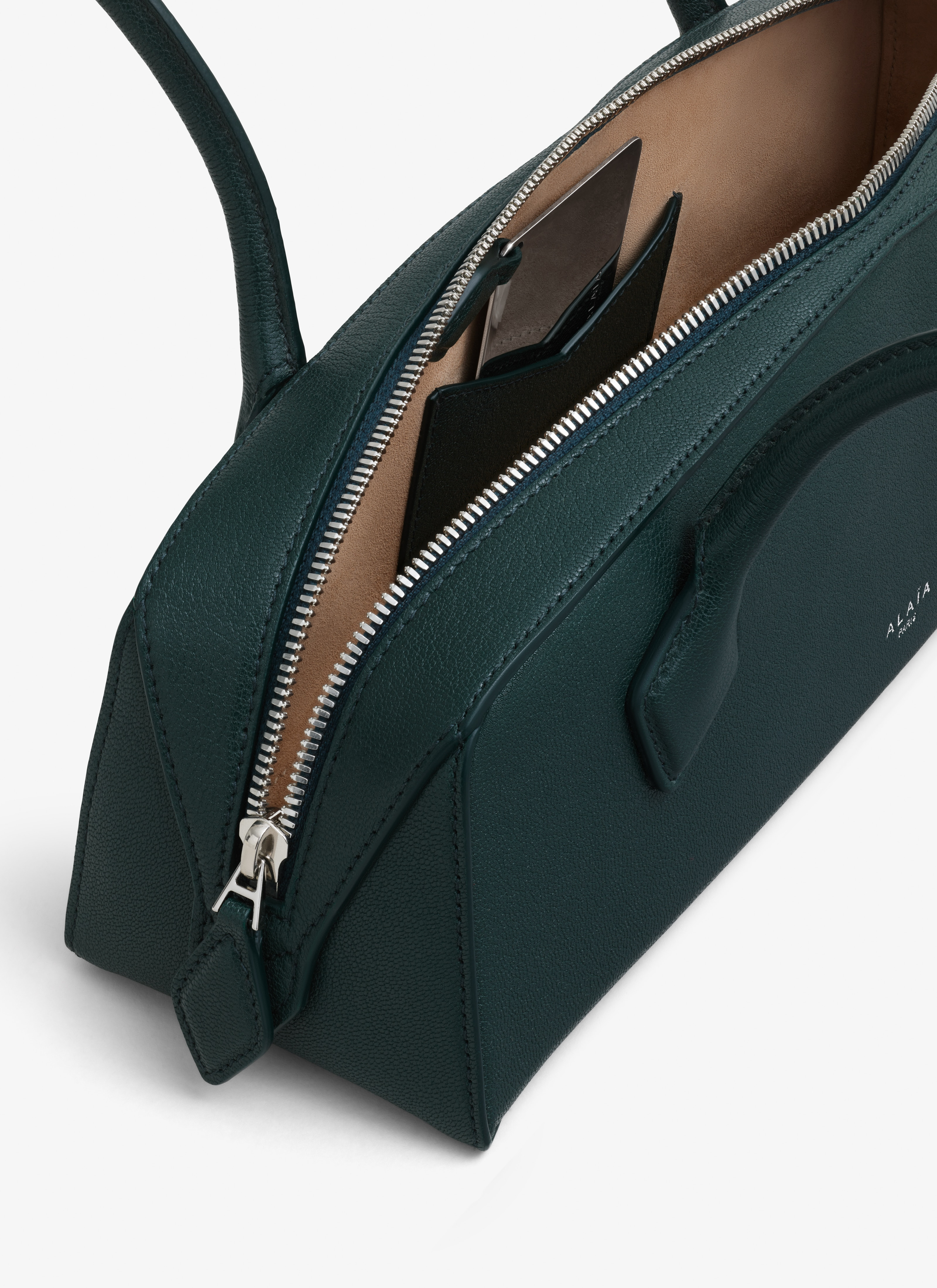 LE TECKEL MEDIUM BAG IN SHINY GOATSKIN - 4