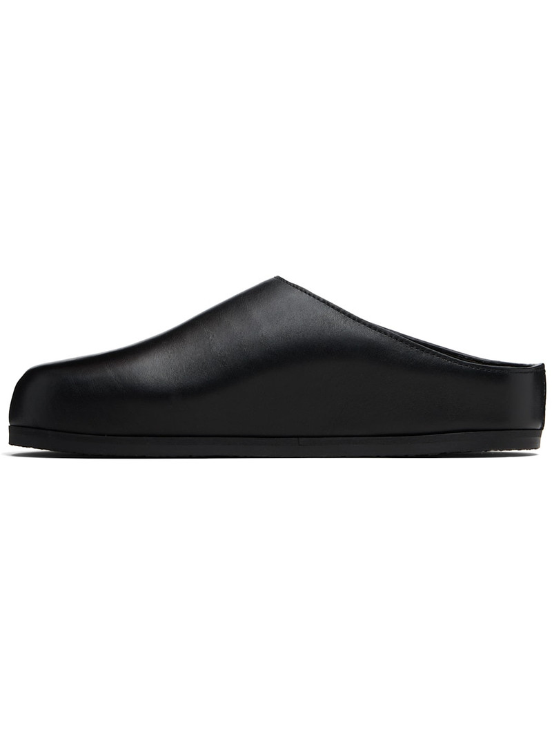 Studio Nicholson Black Wearing Slip-on Loafers outlook