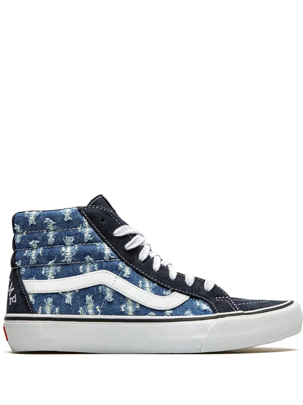 x Supreme Sk8-Hi "Hole Punch Denim - Blue" sneakers - 1