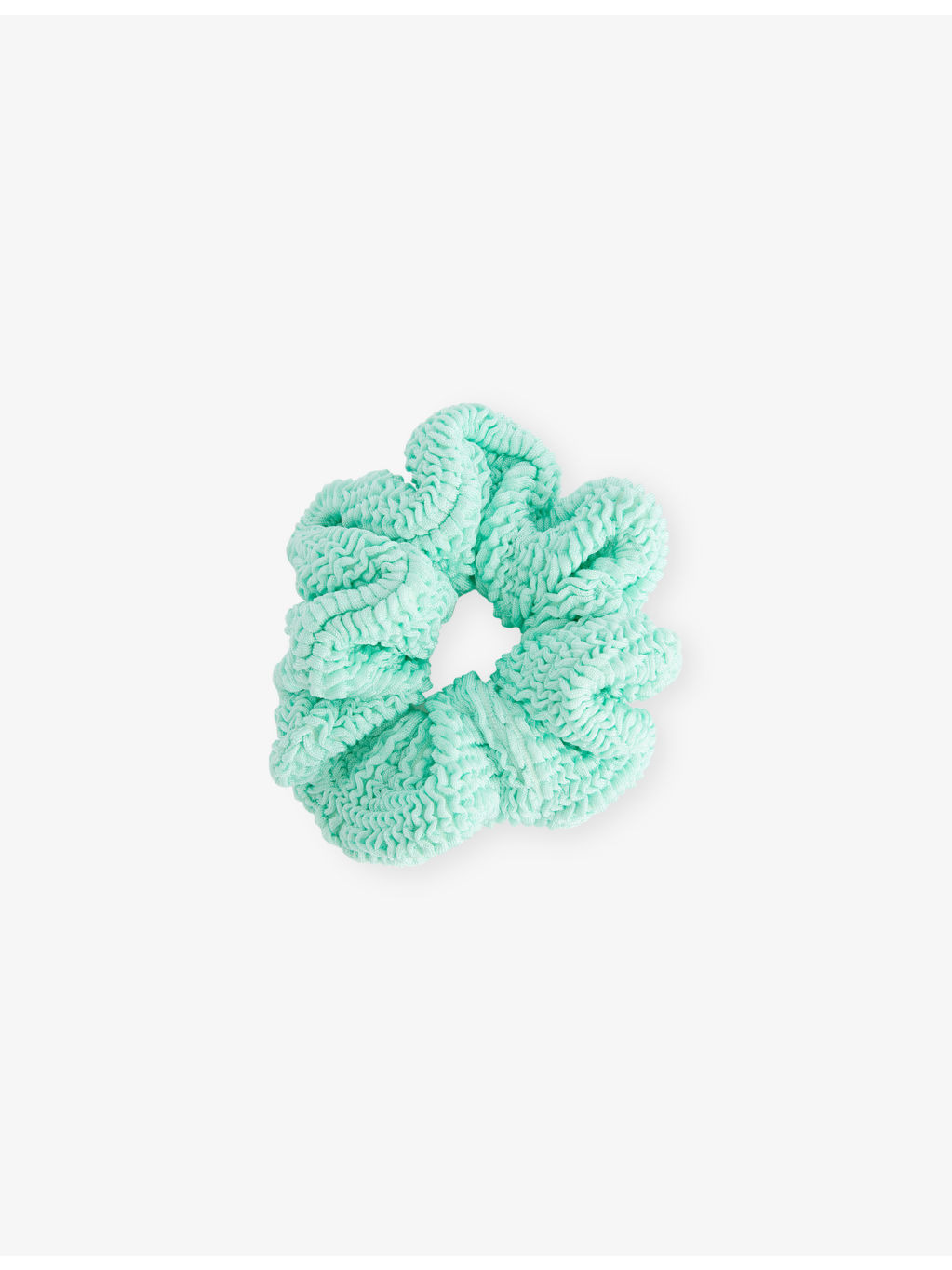 Ruched stretch-woven scrunchie - 1