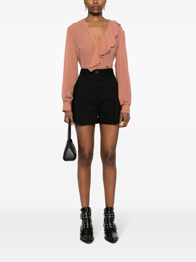 PINKO high-waisted tailored shorts outlook