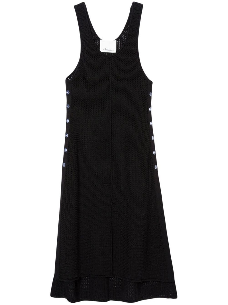 tailored vest midi dress 1
