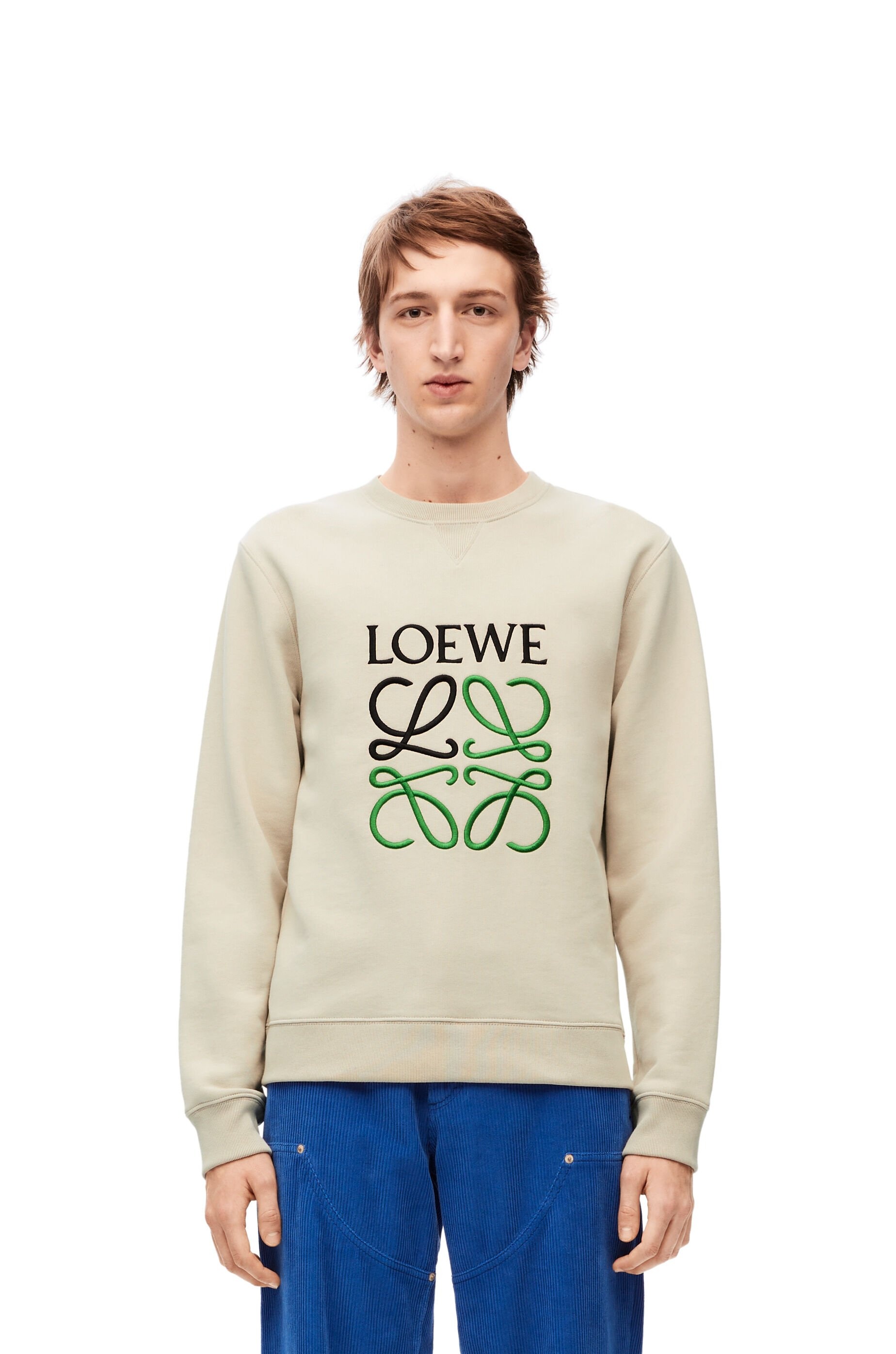 LOEWE Anagram regular fit sweatshirt in cotton - 3