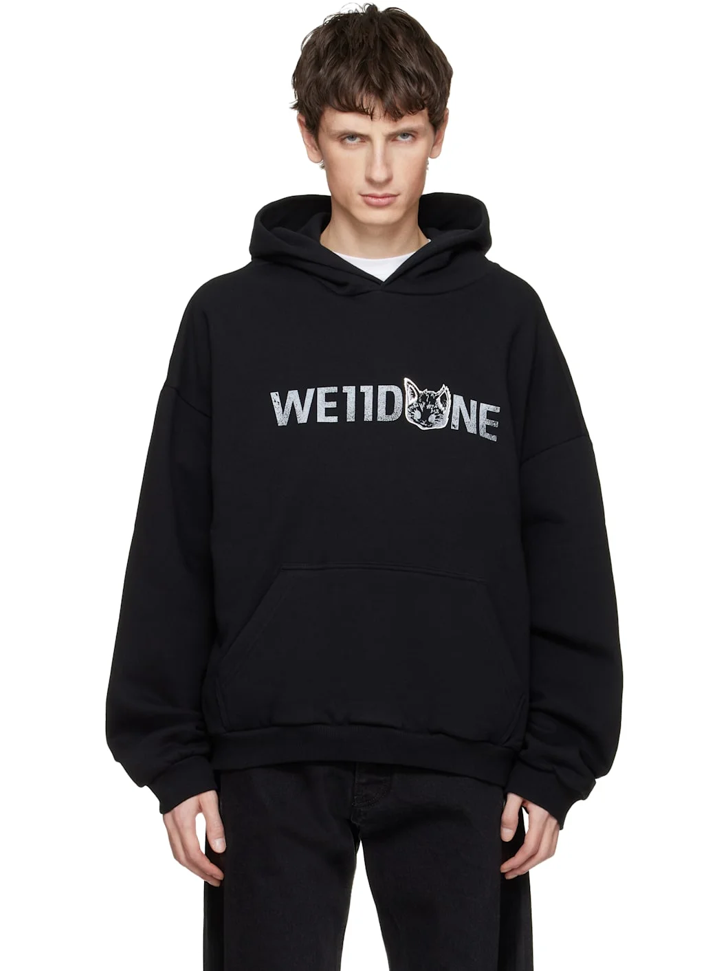 Black Amber Logo Hoodie - 1