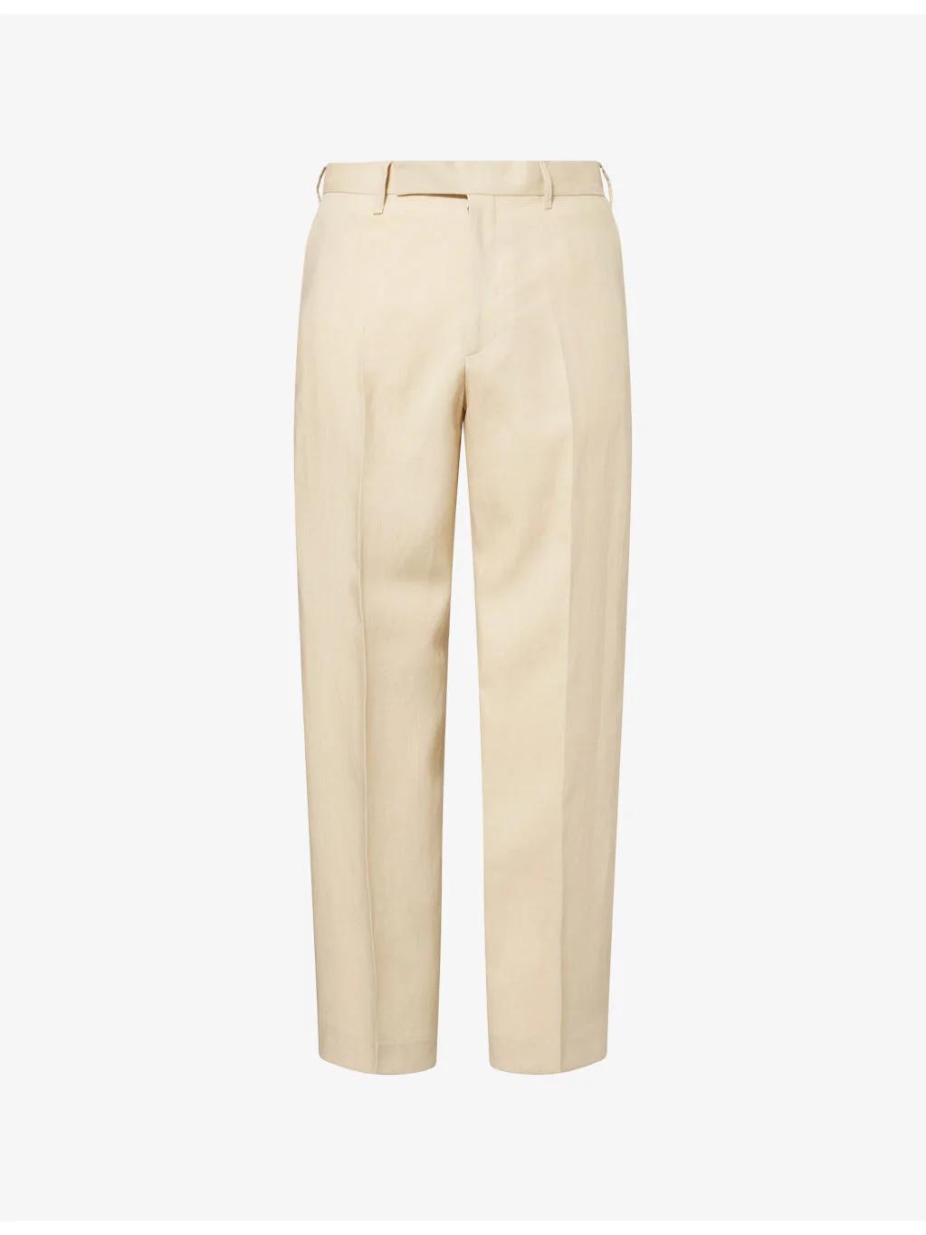 Regular-Fit Linen Trousers - 1
