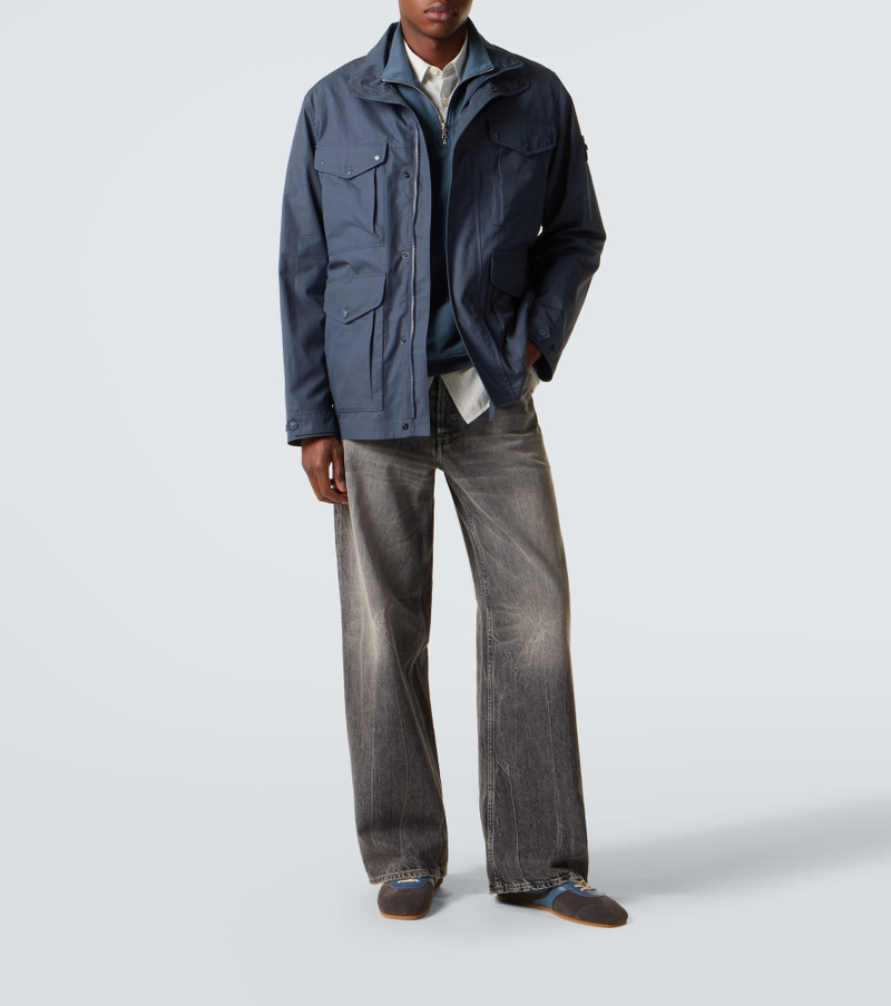 Stone Island Compass cotton canvas field jacket outlook