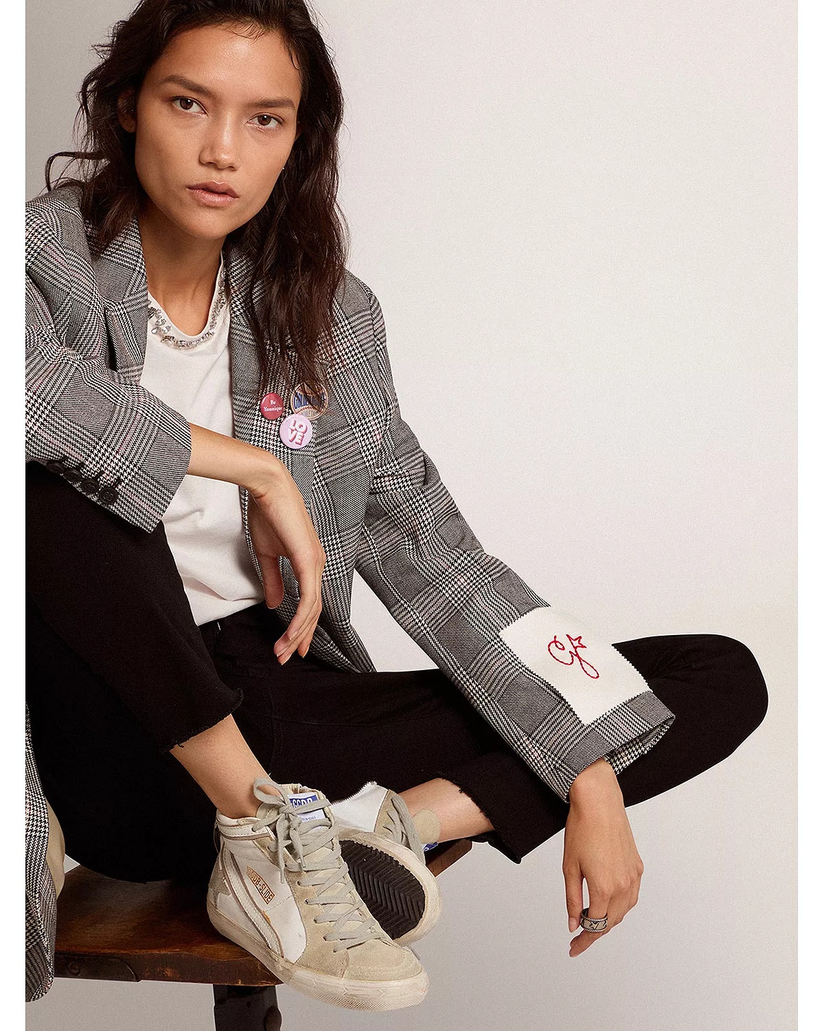 Women's Slide High Top Sneakers - 2