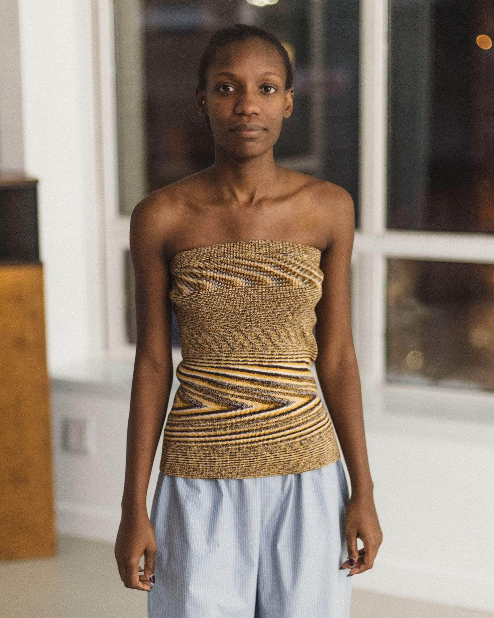 Flute Skirt - Organic Cotton Knit - 5