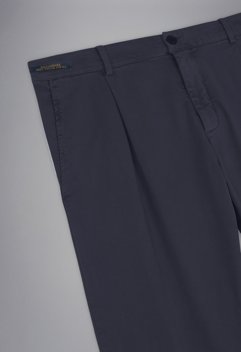 SOFT TOUCH TWILL DRAWSTRING TROUSERS 5