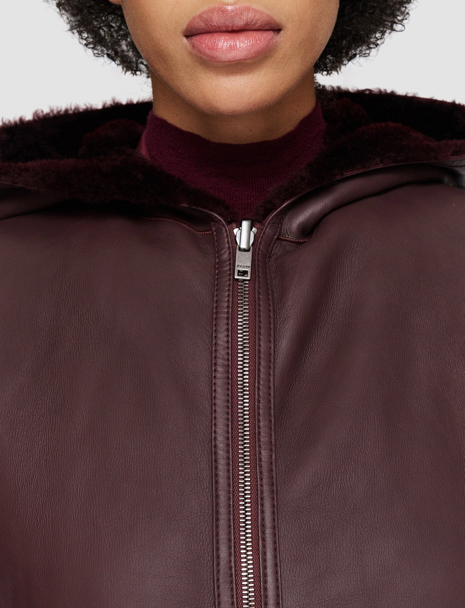 Reversible Shearling Dantec Gilet - 6