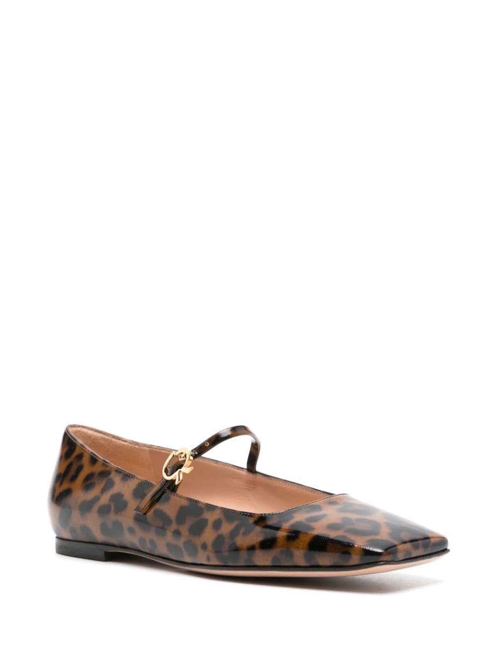 Carla leopard-print ballerinas - 2