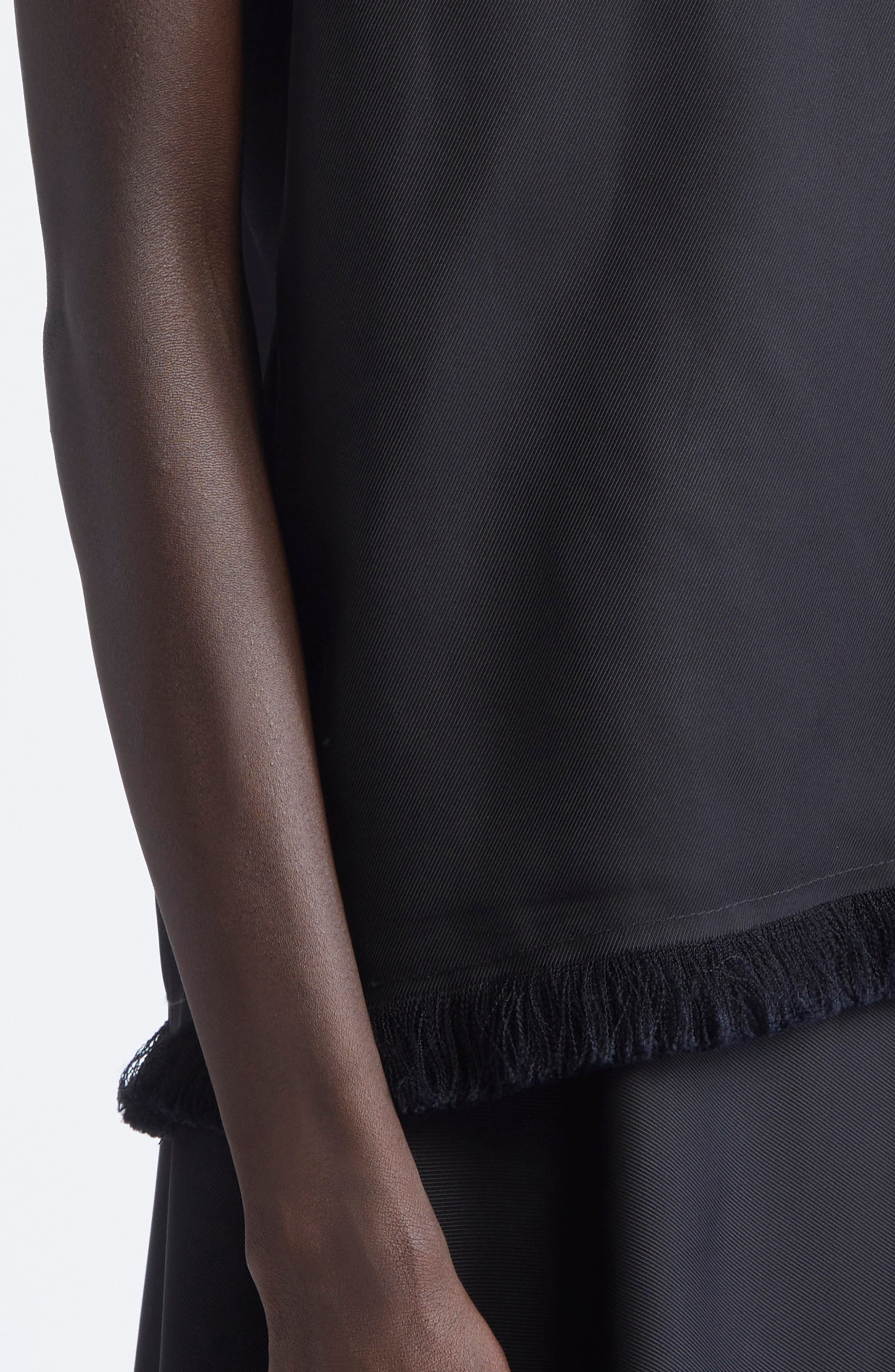 FFORME Emory Fringe Trim Cami in Black at Nordstrom - 5