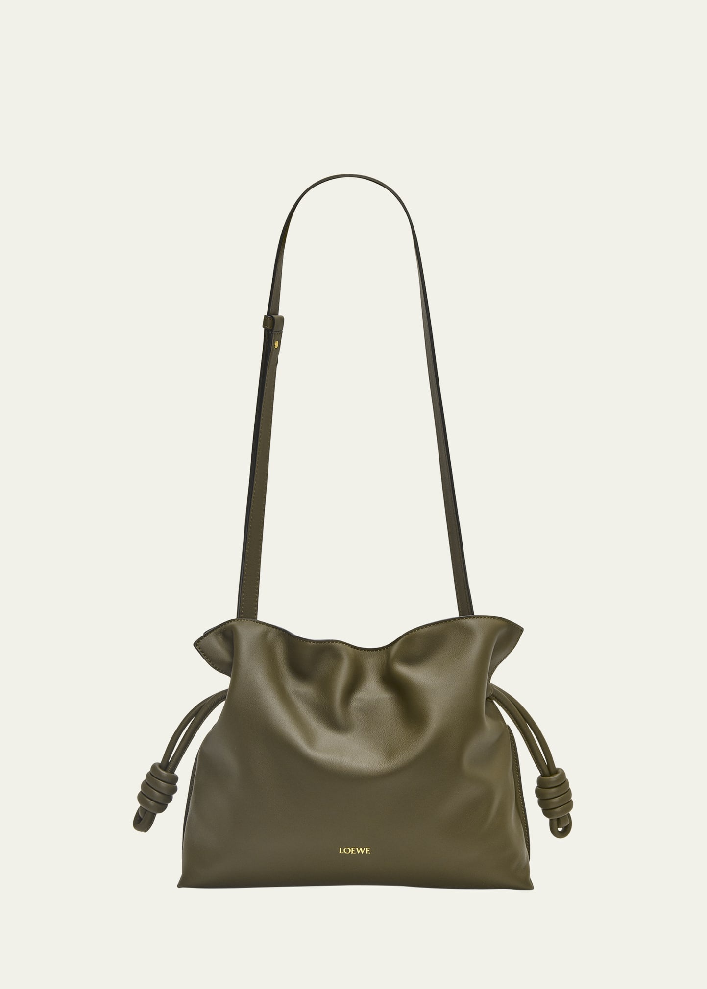 Flamenco Leather Clutch Bag - 1