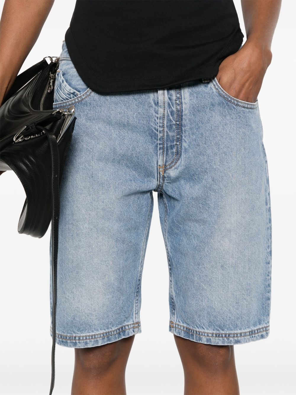 denim shorts - 5